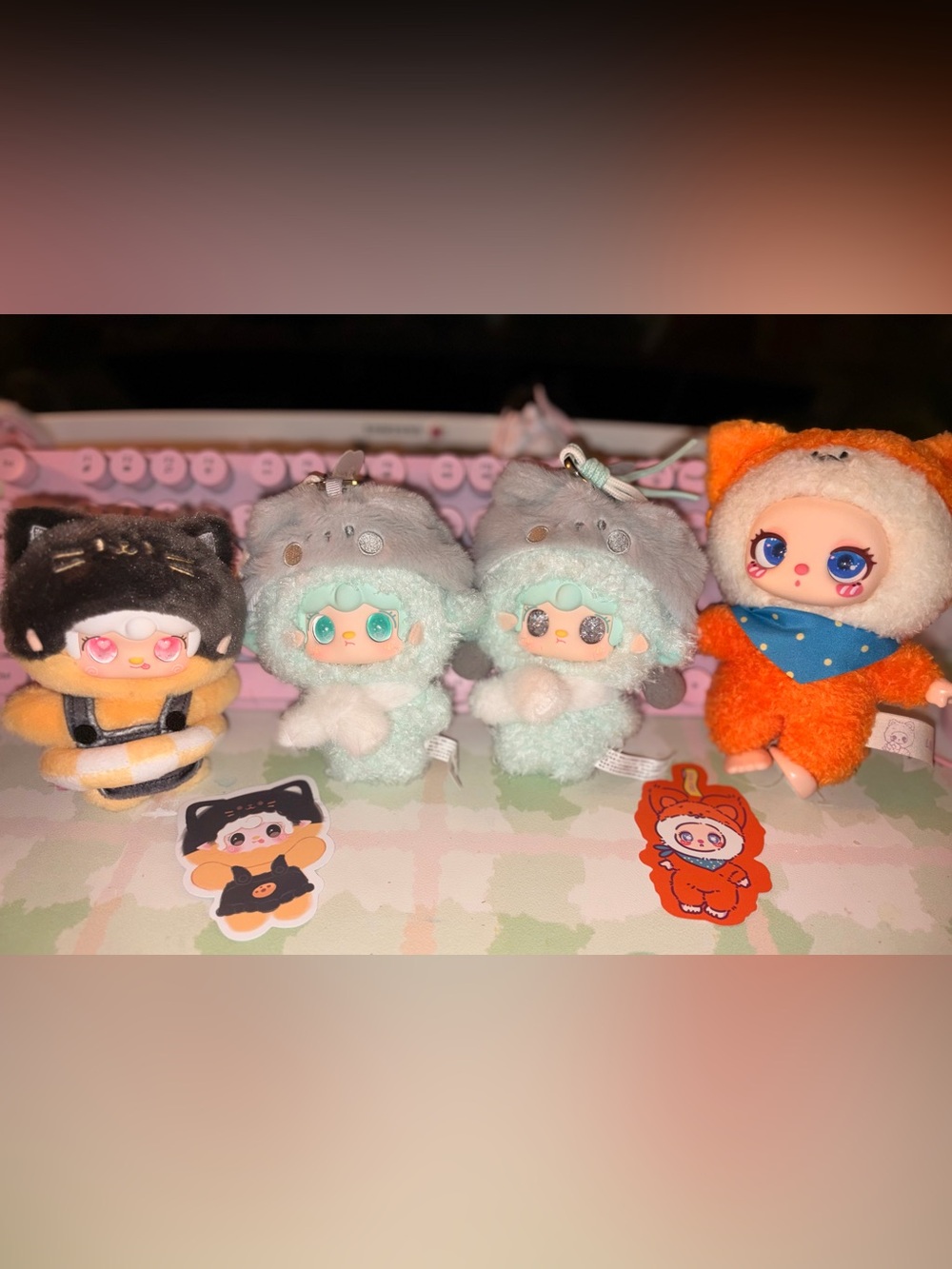 Lot of 4 blind box Yooki and one Lila toys